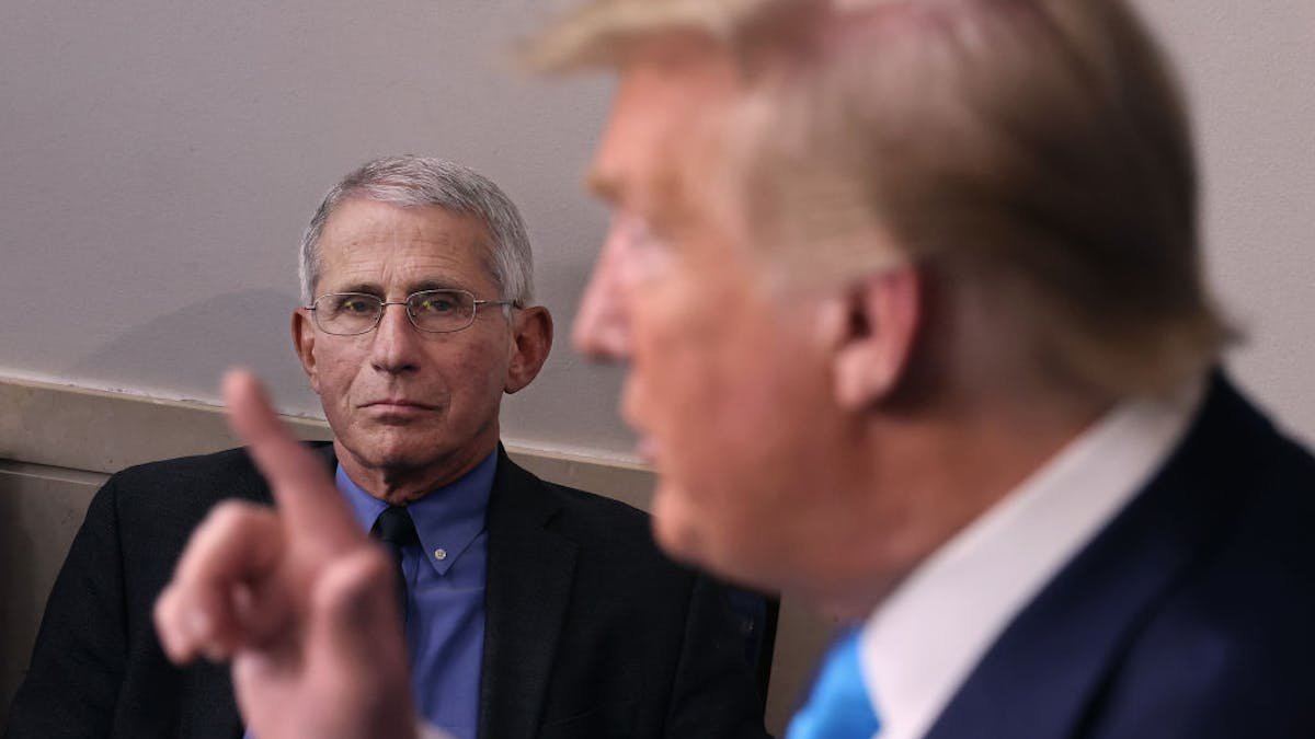 Diary Entries Show Fauci Anticipated Tension with Trump Days Into Pandemic