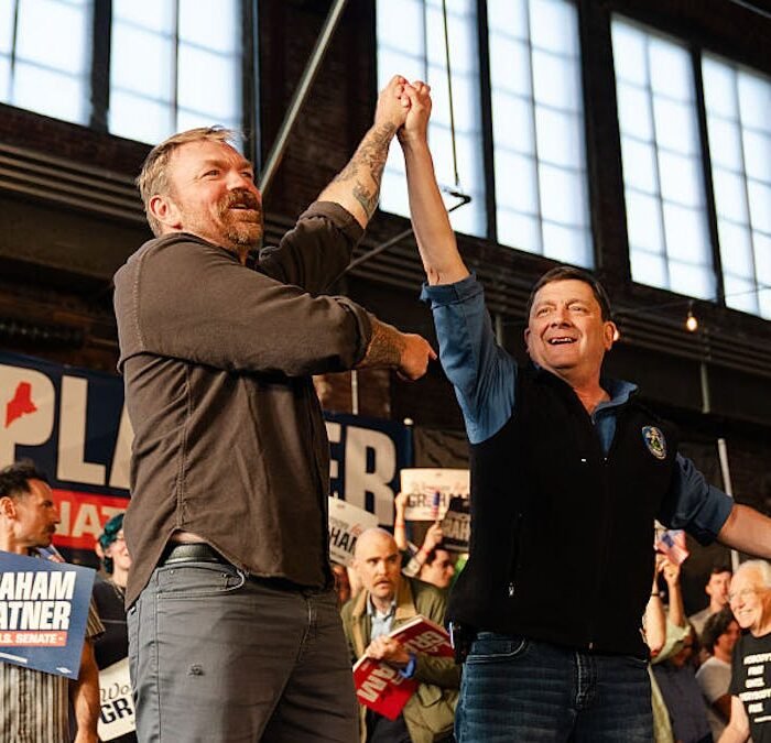 Maine's Likely Democratic Senate Nominee Faces Questions Over Past Conservative Positions