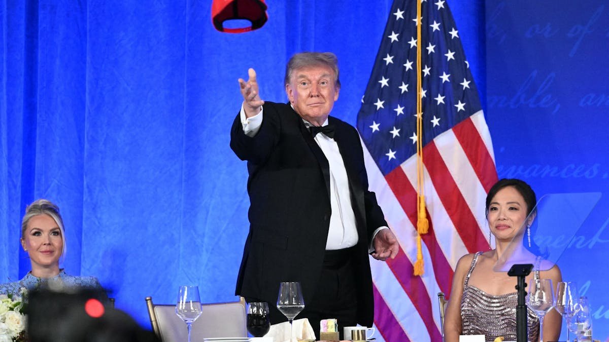 Trump Delivers Sharp Roast at Rescheduled White House Correspondents' Dinner