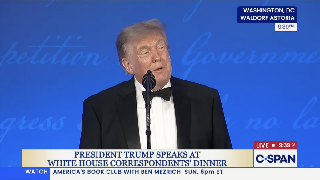 Trump's Dylan Mulvaney Joke at White House Correspondents' Dinner Sparks Media Backlash
