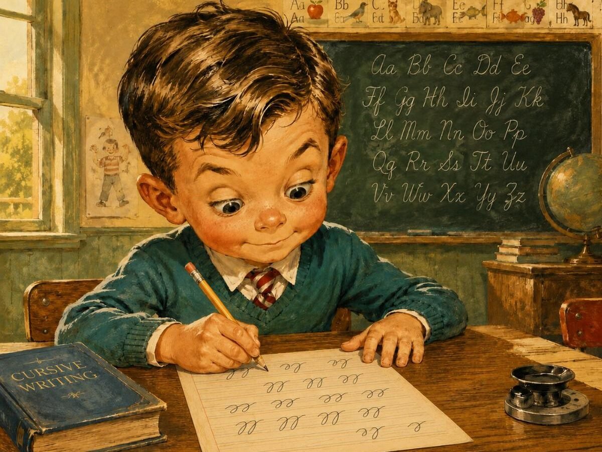 An 80-year-old's case for cursive: Why dropping penmanship is a national curse