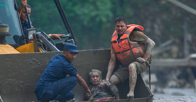 Floods in Tibet and Nepal Kill at Least 95, Hundreds Missing Including 341 Foreigners