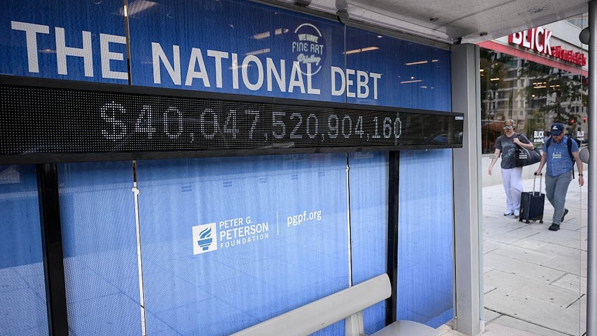 National Debt Hits $40 Trillion, 40 Years After Reagan Warned at $1 Trillion