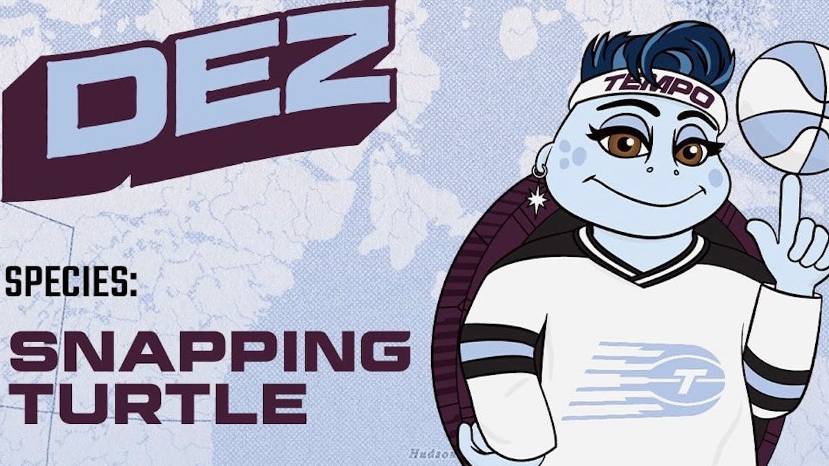 Toronto Tempo's New Mascot Is a She/They DJ Turtle Named Dez