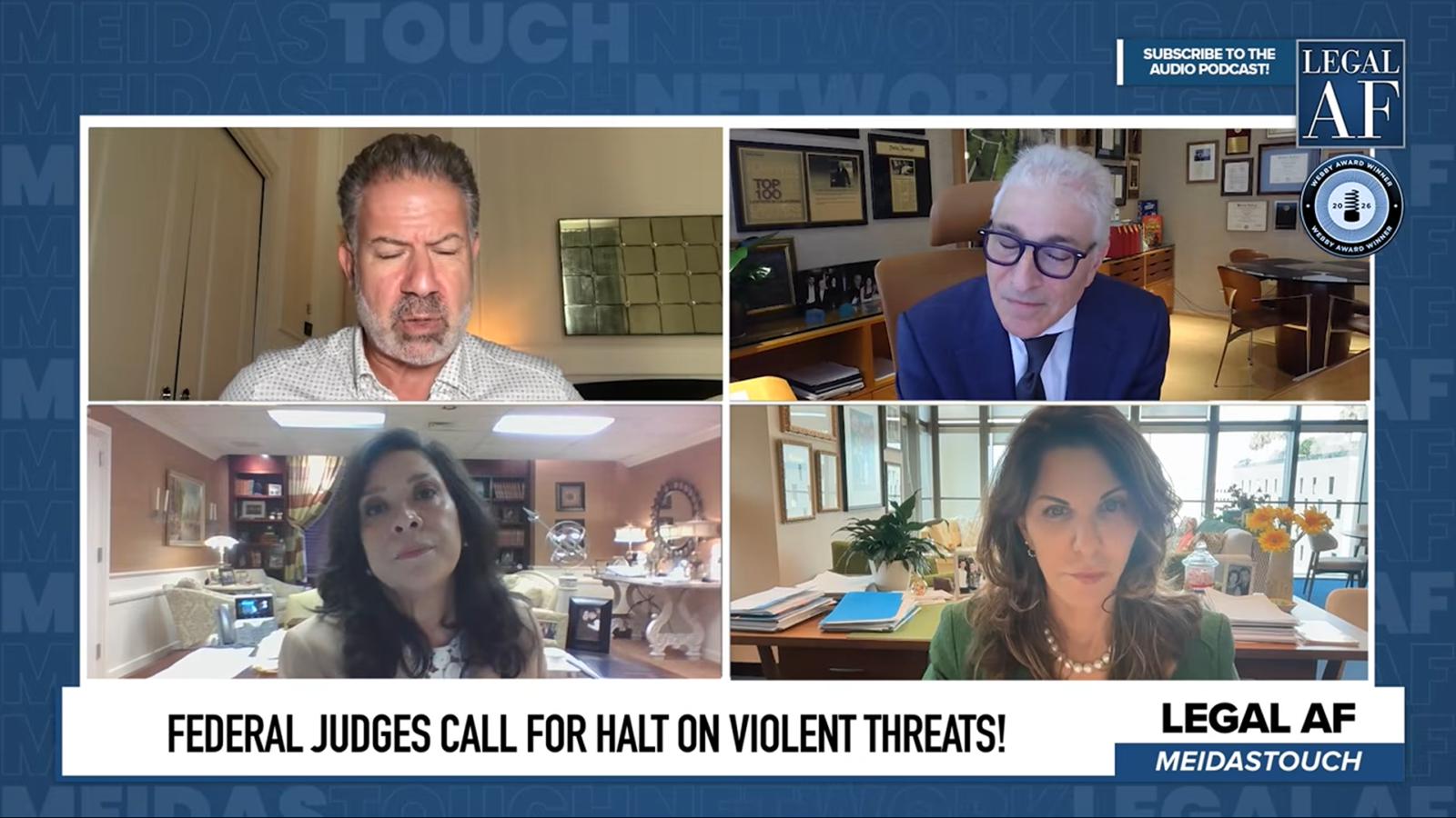 Obama-Appointed Judges Blast DHS Counsel on Left-Wing Podcast Over Criticism of Colleagues