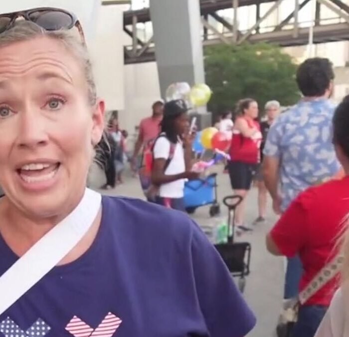Mom and daughter kicked out of WNBA game for pro-woman shirts — or forced to cover up — over 'offensive' XX-XY logo