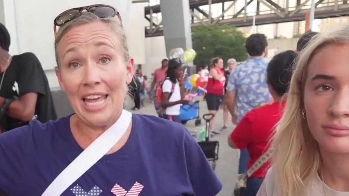 Mom and daughter kicked out of WNBA game for pro-woman shirts — or forced to cover up — over 'offensive' XX-XY logo