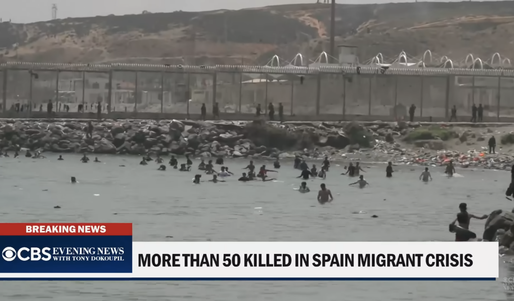 60,000 Migrants Storm Spanish City After Court Bars Immediate Deportations at Sea