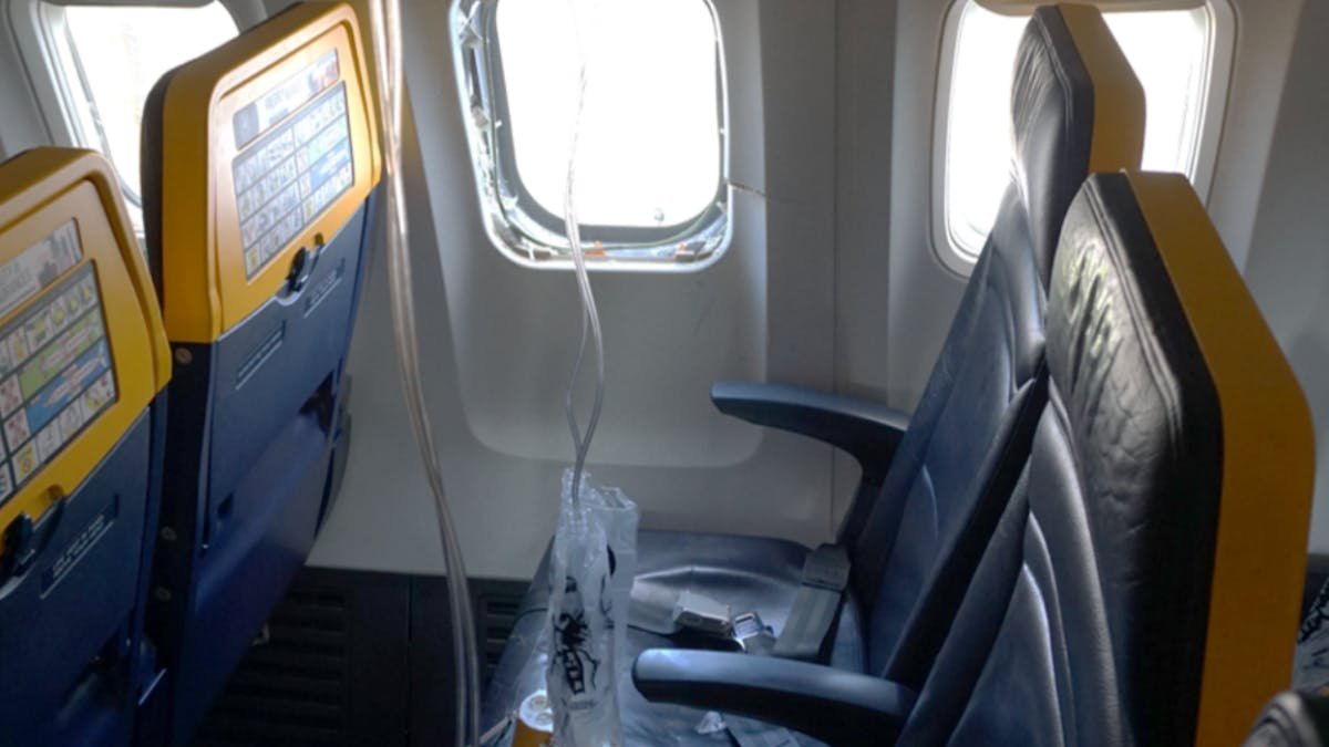 Passenger Nearly Sucked Out of Plane After Boeing 737 Engine Breaks Apart Midair