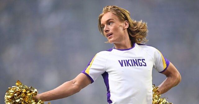 Vikings Male Cheerleader Blaize Shiek Shows Off His 'Makeup Routine' — and Sparks Debate