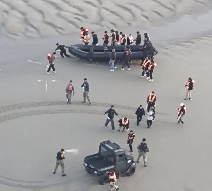 French Police Under Attack as They Intercept Migrant Dinghy in Channel Crackdown