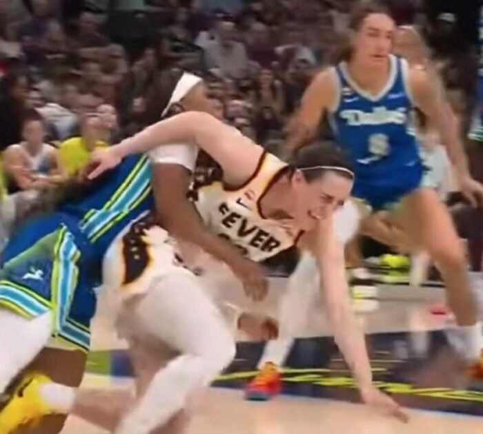Caitlin Clark 'Tackled and Mugged' on Court, Refs Silent, Video Shows