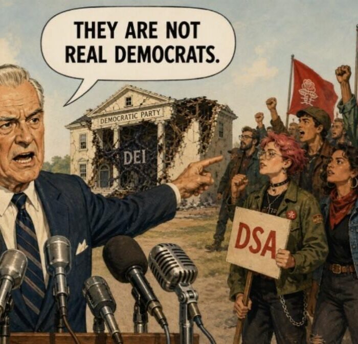 Democrats Can't Escape the DSA Tag — Even as They Try to Distance Themselves