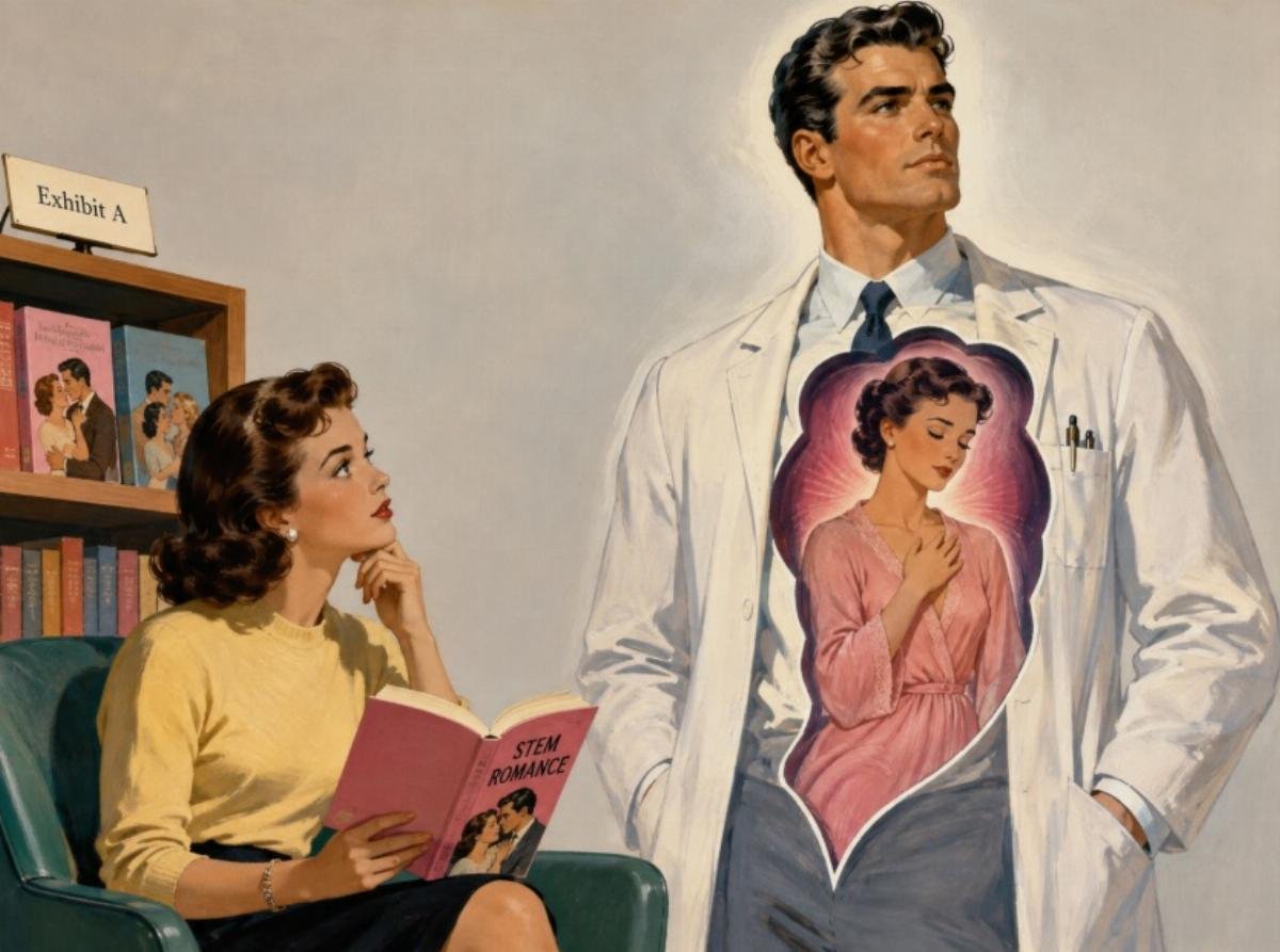 A best-selling 'STEM romance' teaches young women to despise real men, critic says