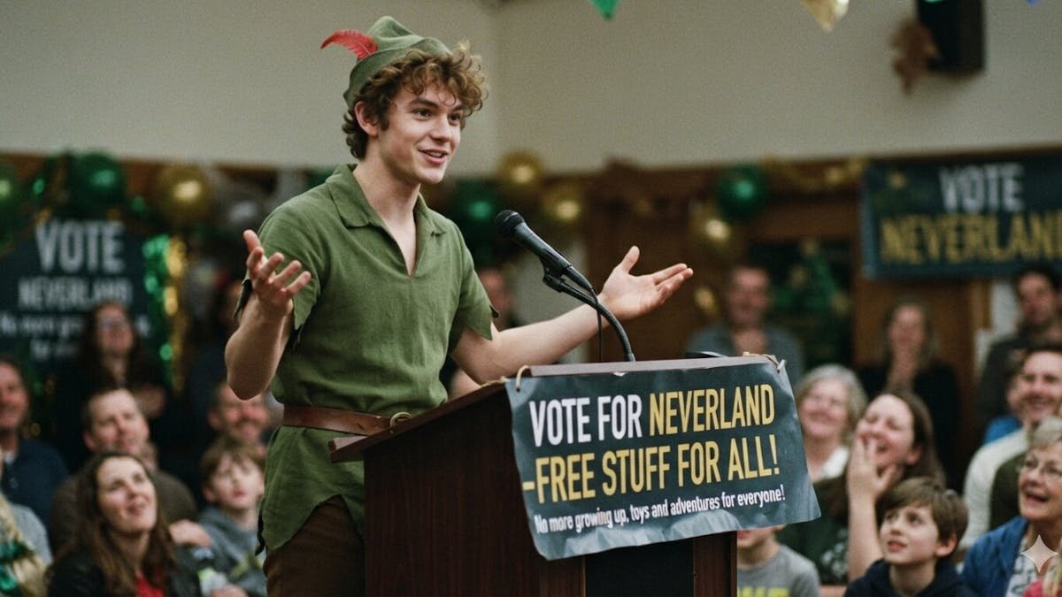 The Left’s Peter Pan Politicians: Rich, Spoiled, and Refusing to Grow Up