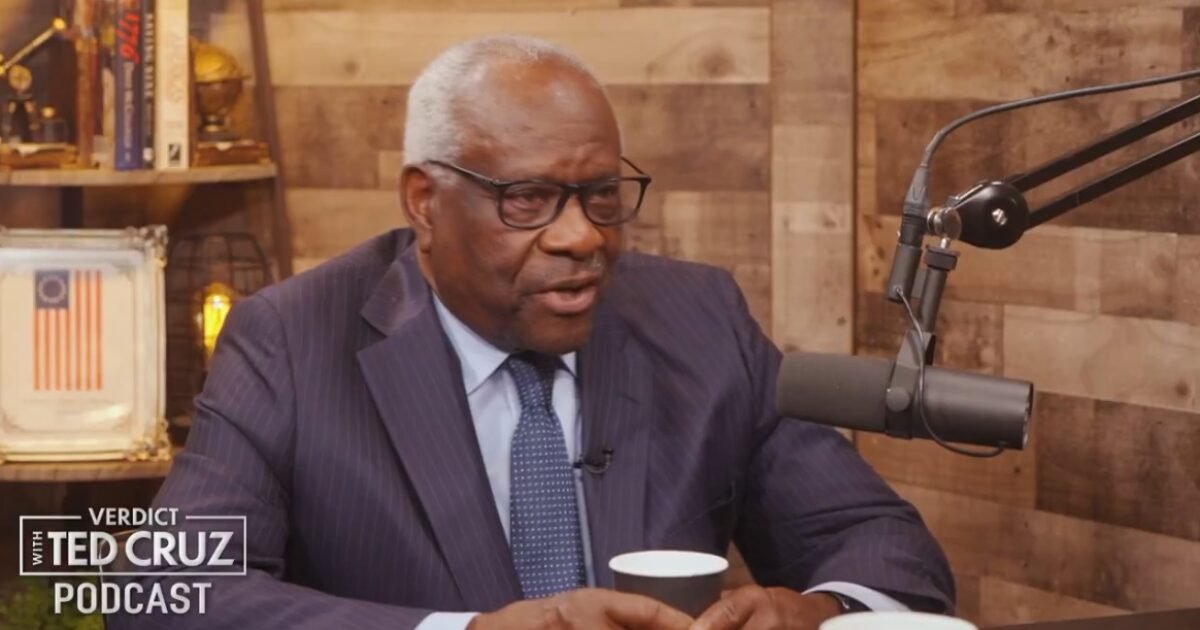 Clarence Thomas Hits Back at Leftists Who Say Black People Can't Be Conservative