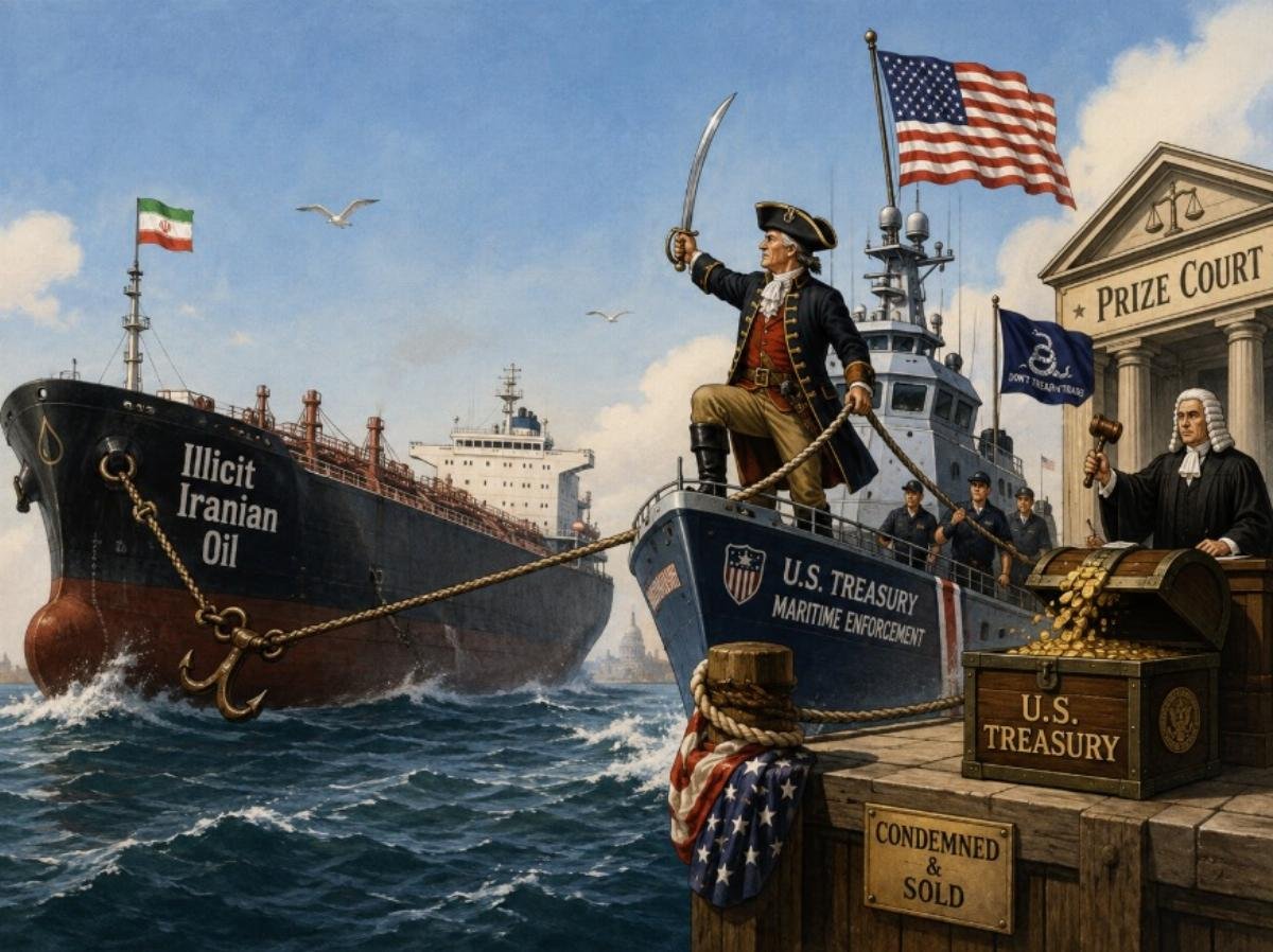 Trump admin revives 400-year-old prize courts to seize Iranian oil tankers