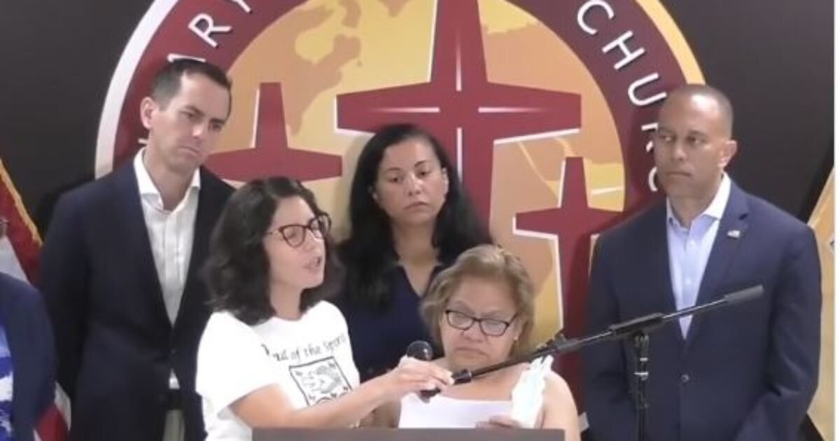 Woman in US Since 1989, Unable to Speak English, Demands Citizenship at Delaney Hall Presser