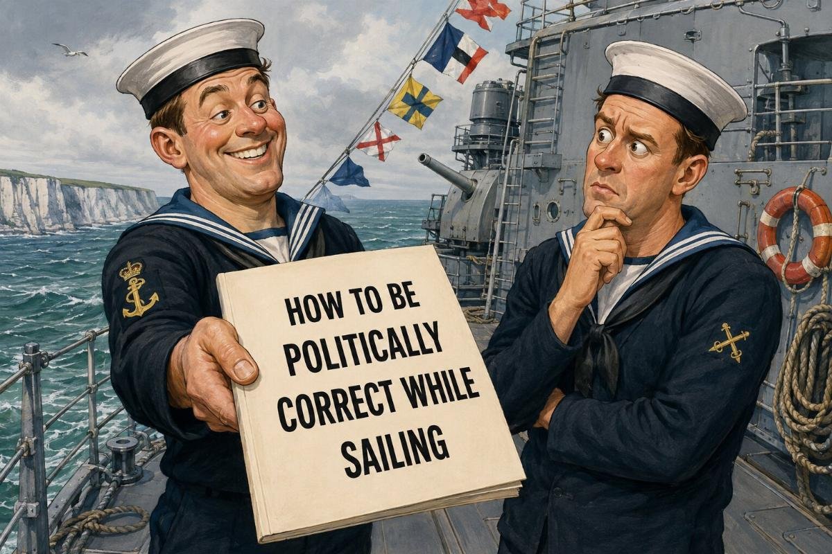 Britain's RYA tells sailors to drop 'man overboard' for 'person in water' — critics cry balderdash