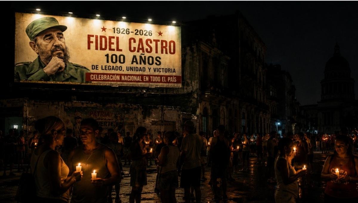 Cuba's Castro Centennial: Flags, Speeches, and Candles for Blackouts Ideology Can't Fix