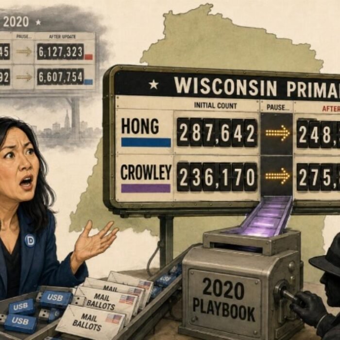 Did Francesca Hong's Wisconsin loss echo the 2020 Trump 'treatment'?