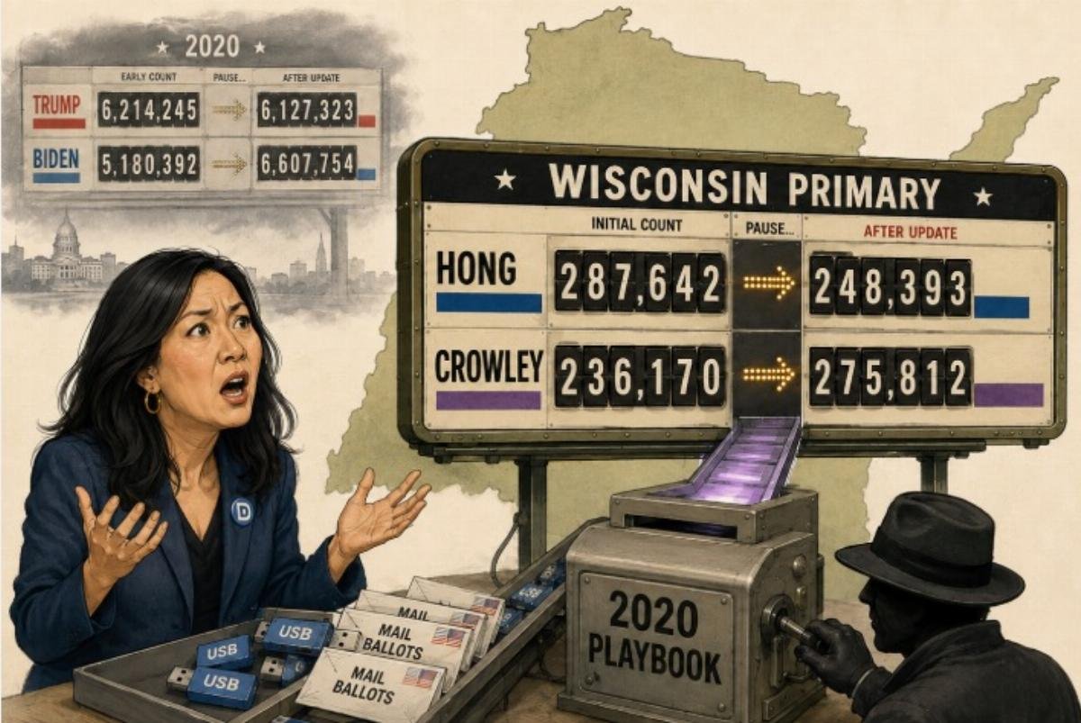 Did Francesca Hong's Wisconsin loss echo the 2020 Trump 'treatment'?