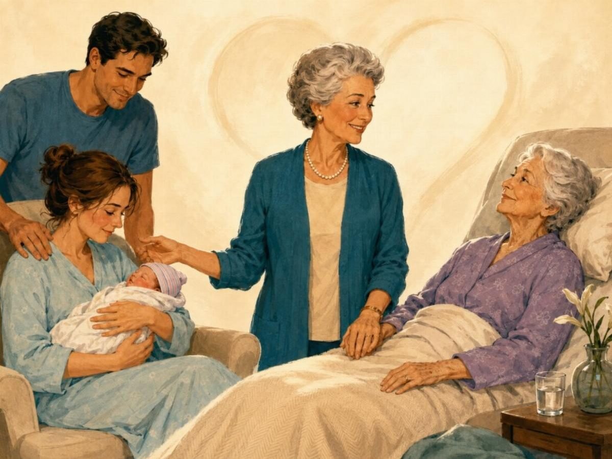 Catch People Being Good: A Life Lesson Born From a Newborn and a Hospice Bed