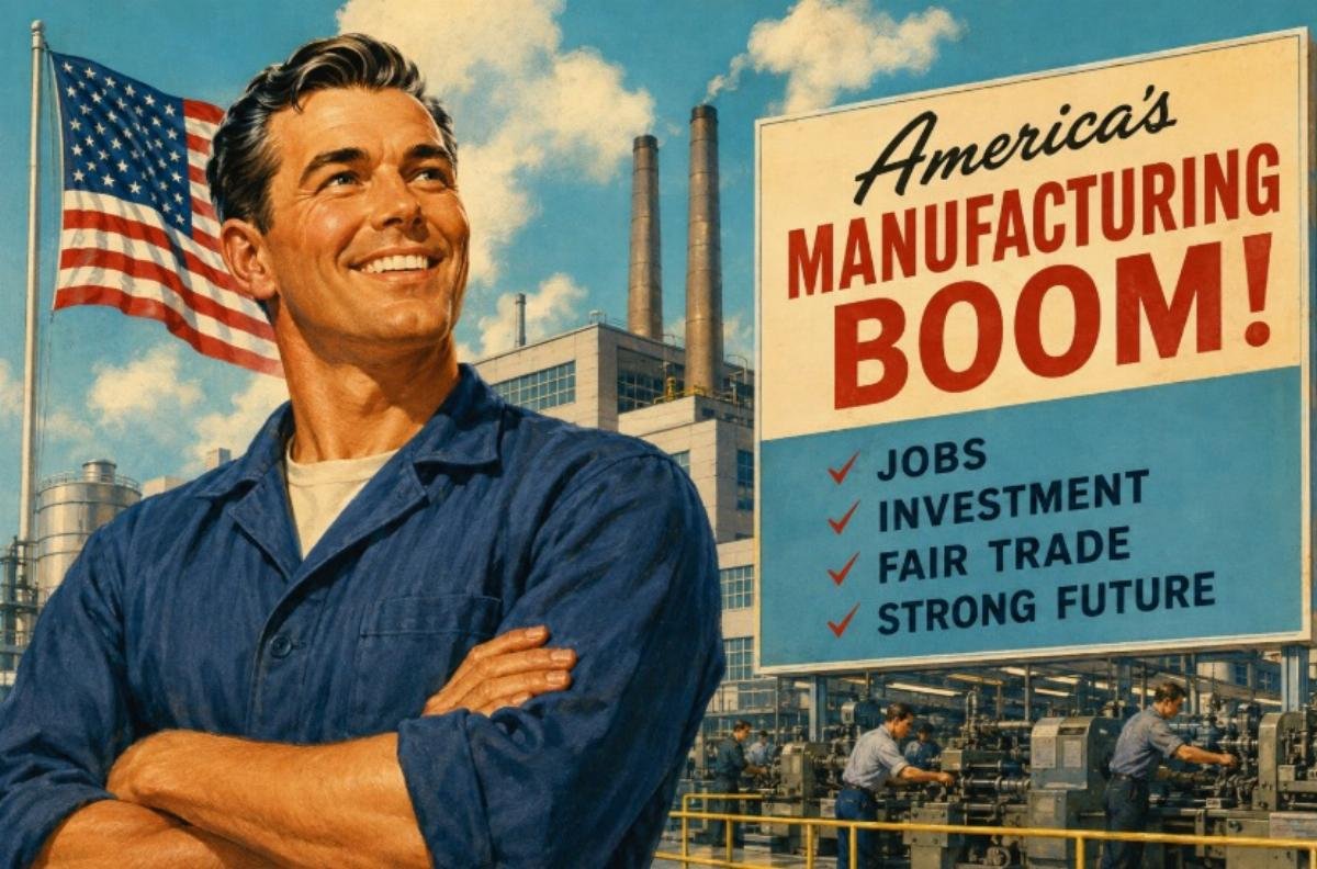 Trump's manufacturing boom: ISM at four-year high, 93,000 factory construction jobs added