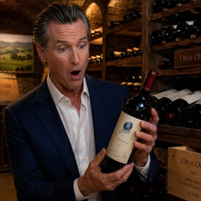Newsom says he didn't know about his 5,000-bottle wine cellar. Really?
