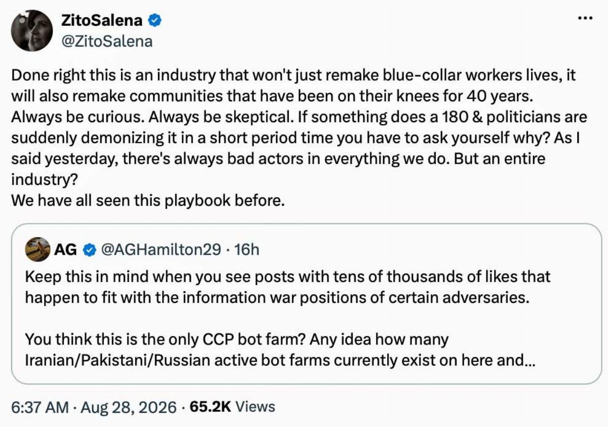 Who's Behind the Data Center Backlash? A Wyoming Writer Points to Chinese Bots and 'Useful Idiots'