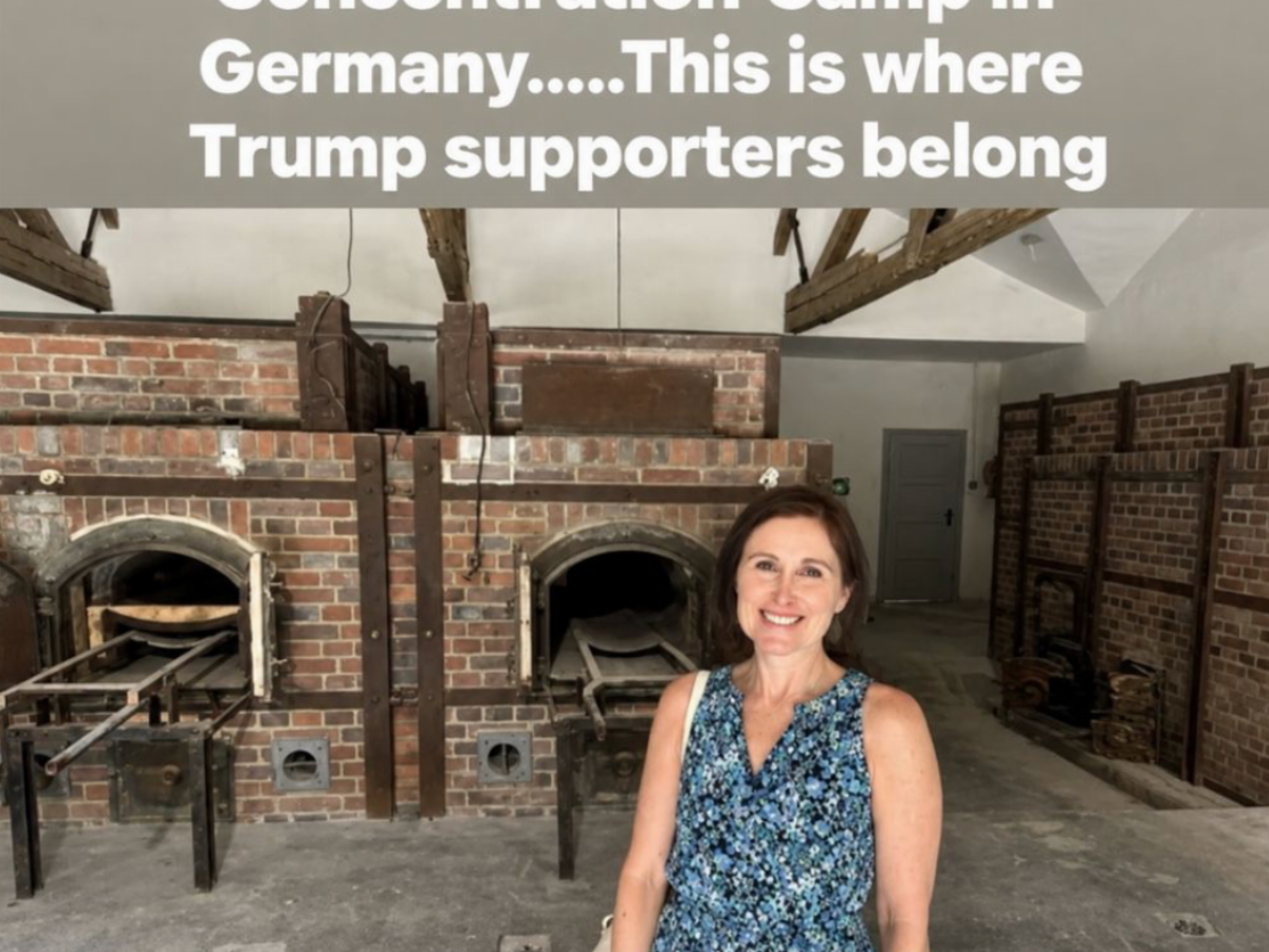 North Carolina Democrat Loses Party Backing After Smiling Photo at Dachau Ovens