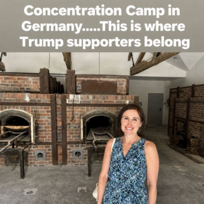 North Carolina Democrat Loses Party Backing After Smiling Photo at Dachau Ovens