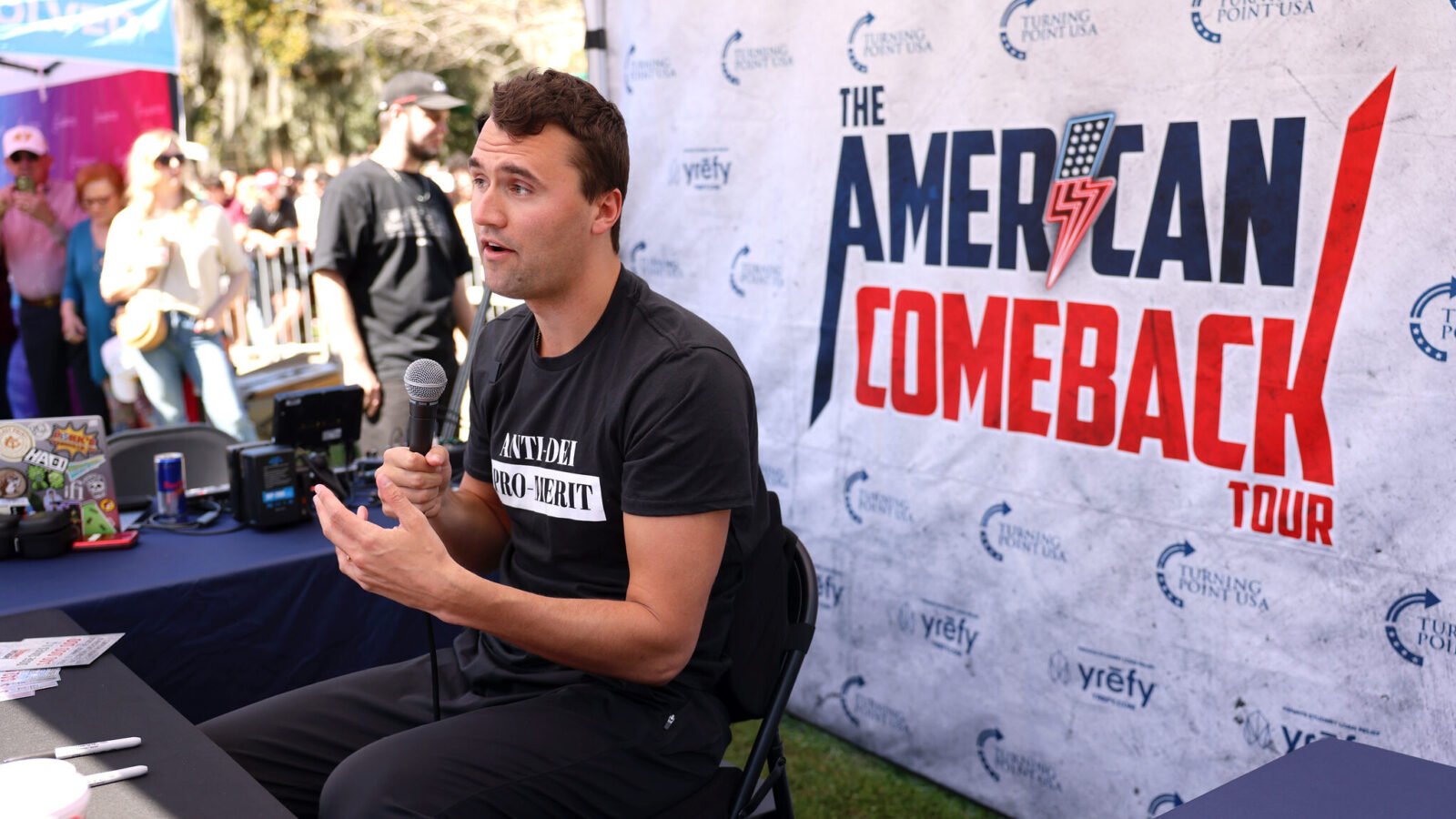 Leftists Mock Charlie Kirk's Assassination Anniversary With Georgetown Look-Alike Contest