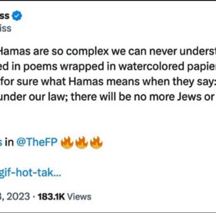 American Thinker Essay Argues 'Palestinians' Are Stateless Because No Nation Can Grow on a 'Poisonous Stalk'