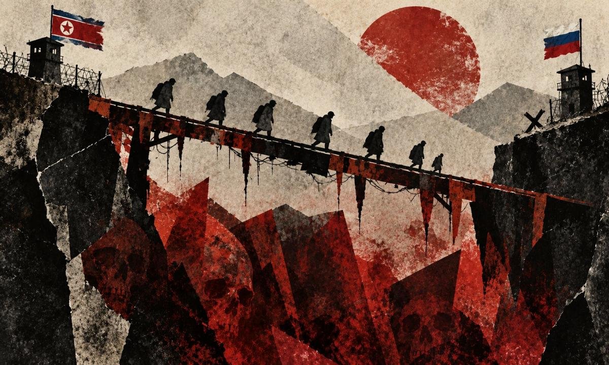 North Korea's New Tumen River Bridge Is a One-Way Trip for Troops Sent to Die in Ukraine