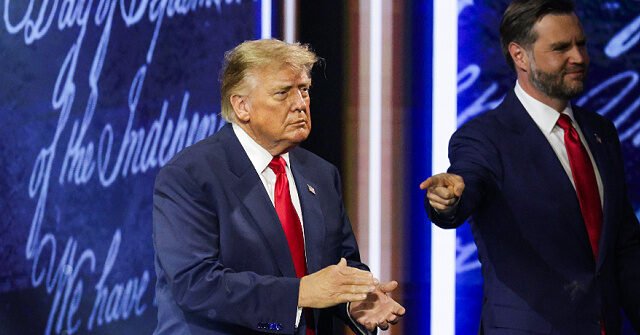 Trump and Vance Close GOP Midterm Convention with Dallas Rally, Preview $5,000 'Trump Dividend'