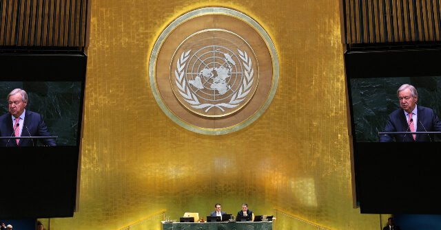 Guterres Uses Final U.N. General Assembly Speech to Blast Fossil Fuels, Push Two-State Solution
