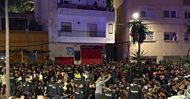 Ceuta Migrant Shelter Opens Into Chaos as Police Fire Warning Shots at the Port