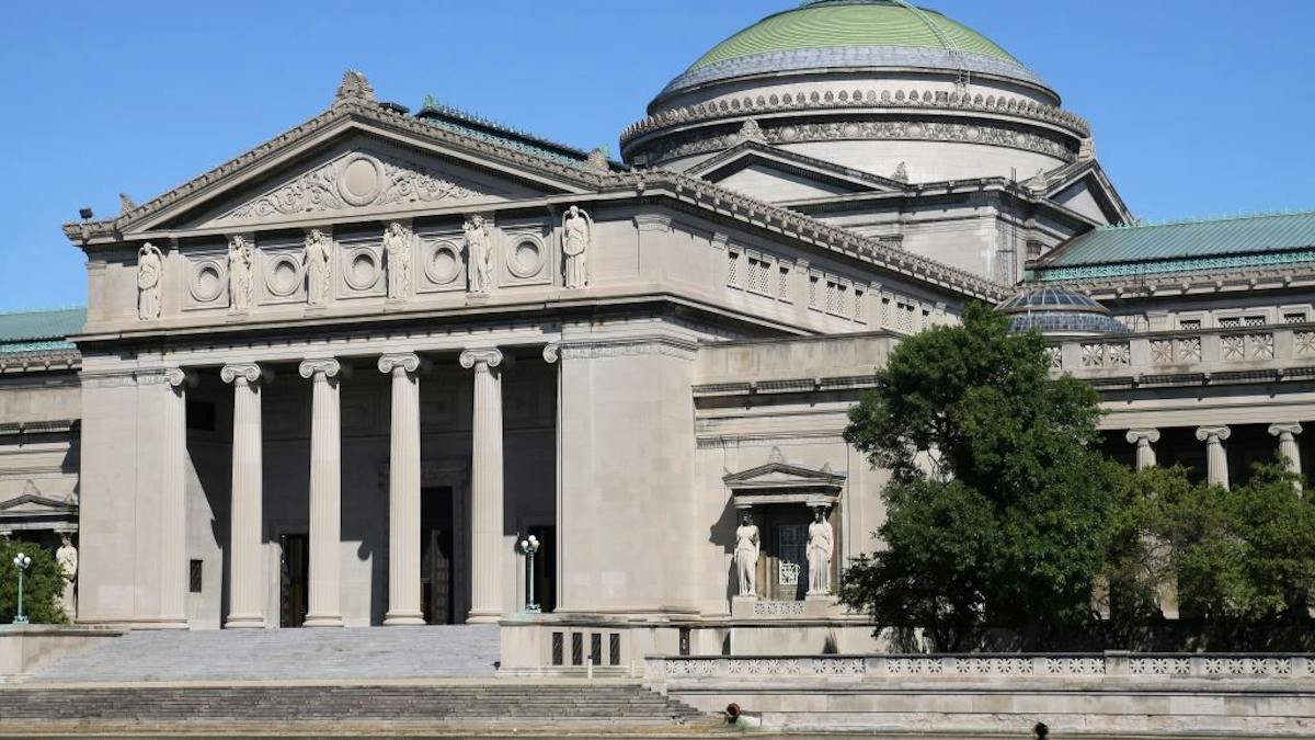 Chicago's Museum of Science and Industry Unveils $22M Renovation Critics Say Obscures Its Historic Facade