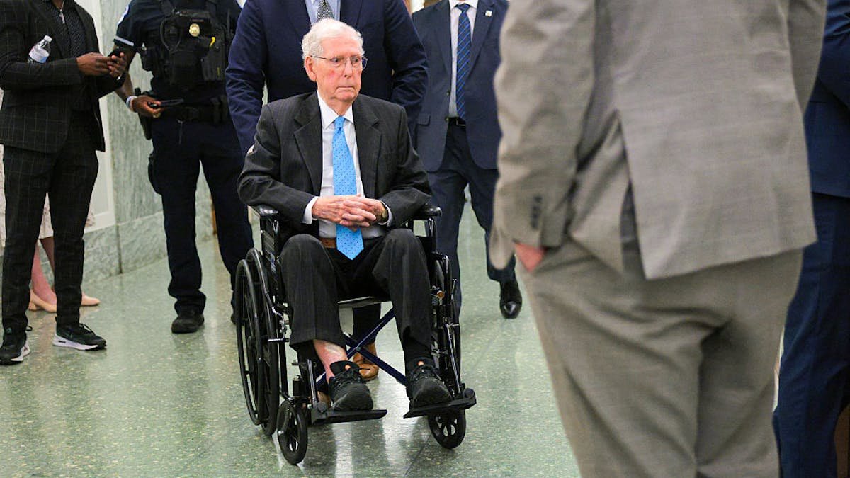 Top Republican Expects McConnell Back in Senate Next Week