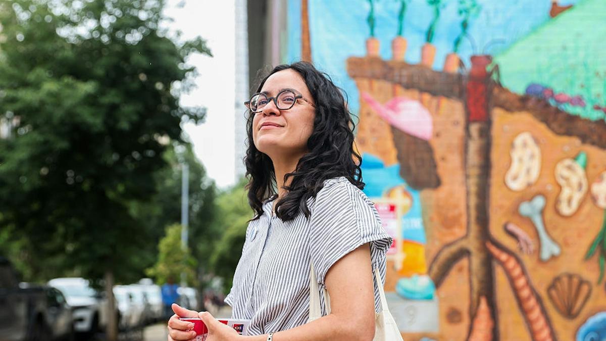Socialist House Candidate Claire Valdez Vows to Carry Mexico's 'Fight' to Congress, Sparking GOP Pushback