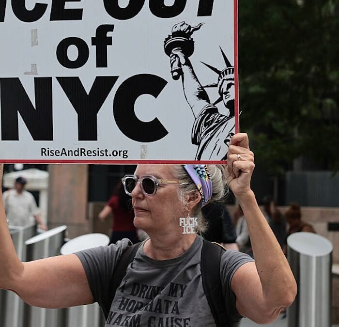 NY Democrats Chant 'ICE Out' — But Sanctuary Policies Are Why Feds Surged In