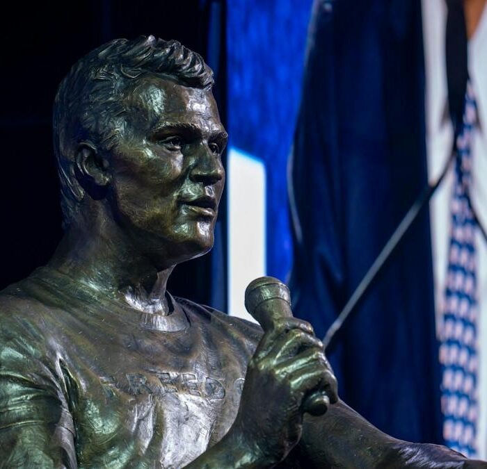 Charlie Kirk Statue Vandalized With Red Paint Three Days After Phoenix Unveiling