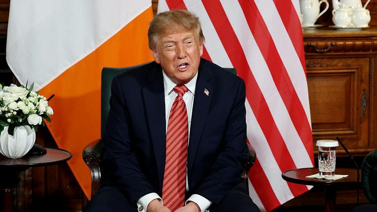 Trump Says He'd 'Love' to See a United Ireland, Breaking With Decades of U.S. Neutrality