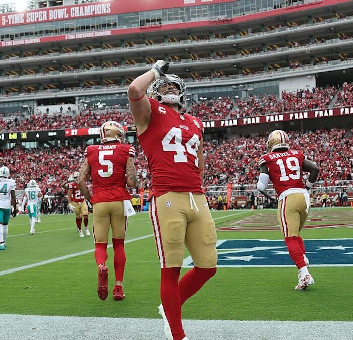 NFL Fines 49ers' Kyle Juszczyk $14,926 for Fake Beer-Chug Celebration—While Cashing Anheuser-Busch Checks