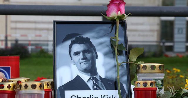 Charlie Kirk Statue at Turning Point USA Headquarters Defaced With Red Paint Days After Assassination Anniversary