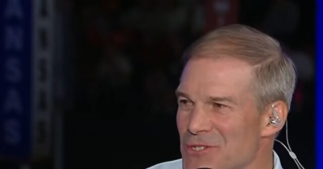 Jim Jordan Says 'Radical' Left Now 'Fully Controls' the Democratic Party