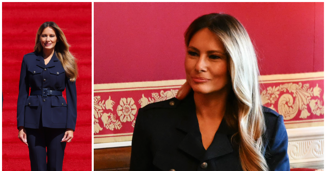 Melania Trump's $1,950 Ralph Lauren Jacket Steals the Show at White House Tea for Xi Jinping