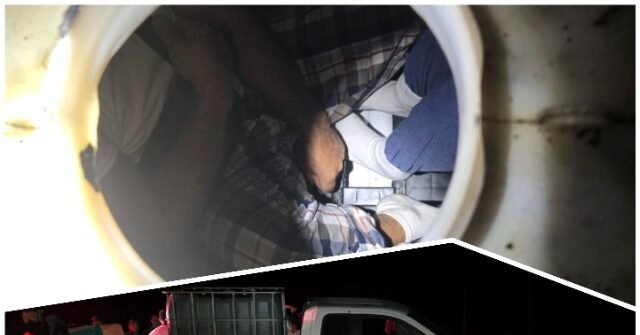 Border Patrol Finds Four Migrants Crammed Inside Water Tank in Smuggler's Truck Near Eagle Pass