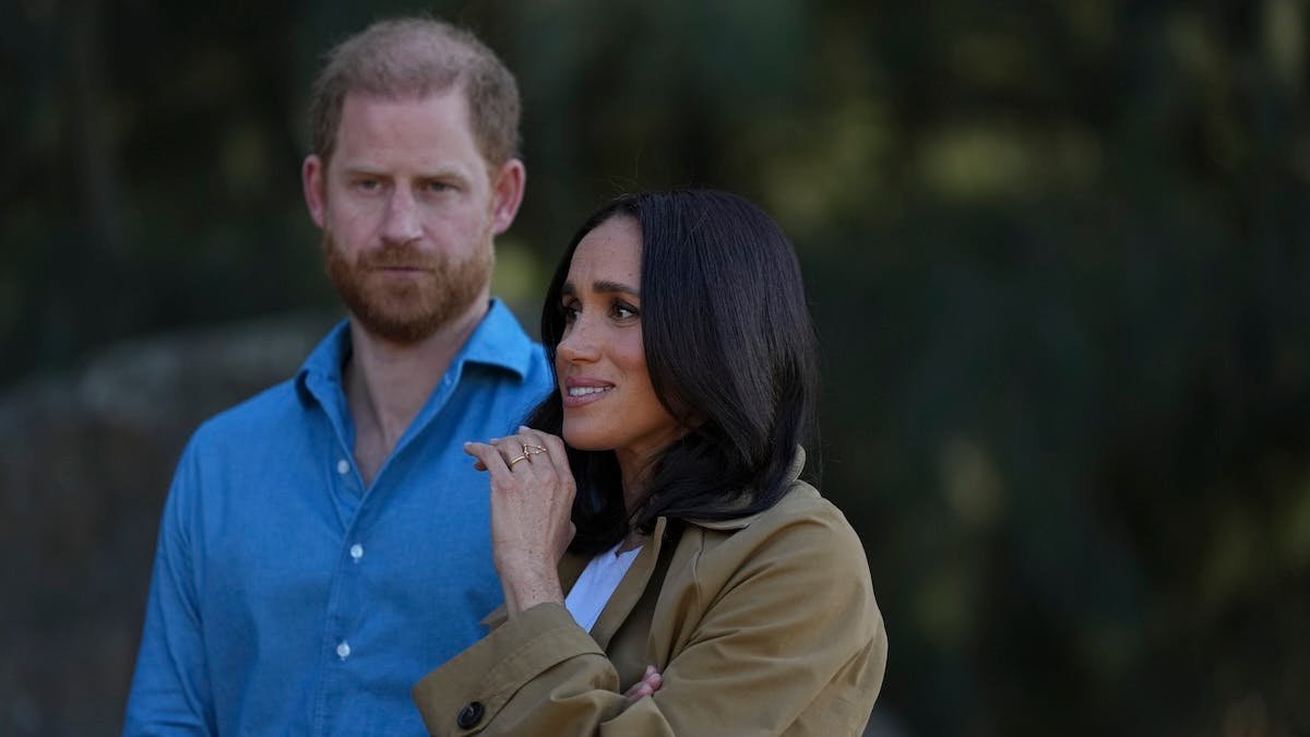 Trump Says He's 'Happy' to See Harry and Meghan Leave the U.S. for the U.K.